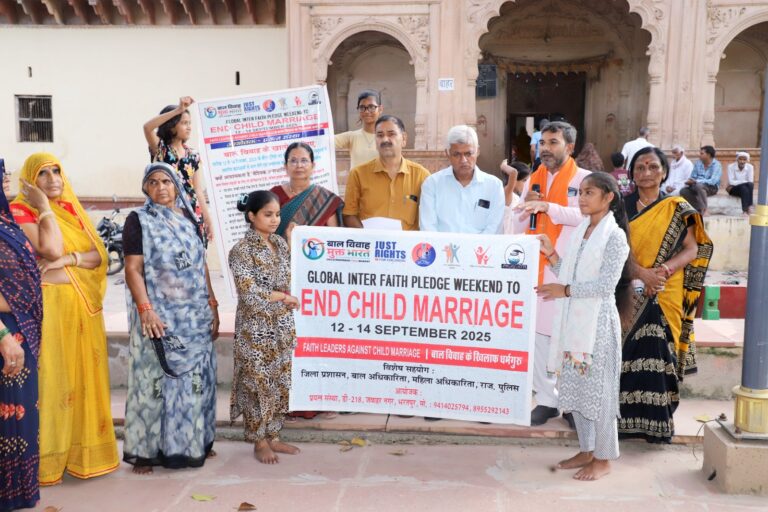 A Global Pledge: Local Faith Leaders Join Campaign to End Child Marriage