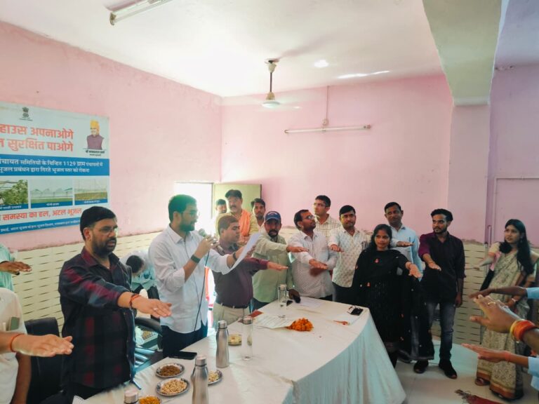 Community members and other Stakeholders Pledge for Making Rajasthan Child Marriage free in Dhaulpur